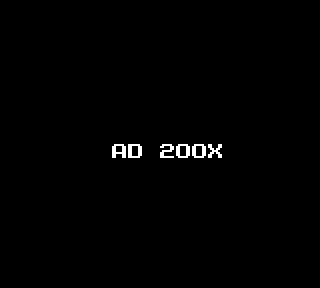 AD 200X? So this takes place in the past?