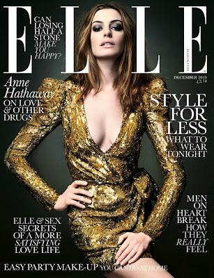 Anne Hathaway Sexy Model Cover