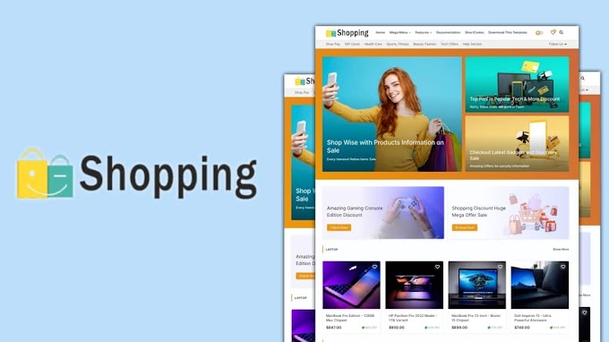 Shopping - Ecommerce & Store Blogger Template