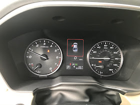 Instrument cluster in 2020 Subaru Legacy Limited