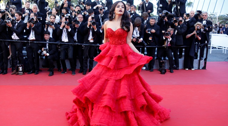 Aishwarya Rai walks Cannes red carpet in extravagant floral gown. See pics  | Bollywood - Hindustan Times