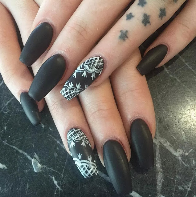 Matte Nail Art