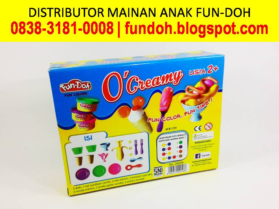  Distributor  Mainan  Anak  Edukatif  Lilin Mainan  FUN DOH