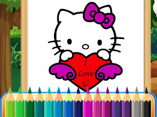 COLORING KITTY