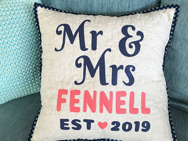 Mr & Mrs Custom Cushion