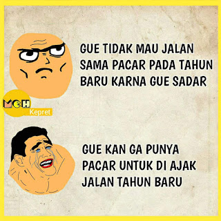 meme jomblo tahun baru