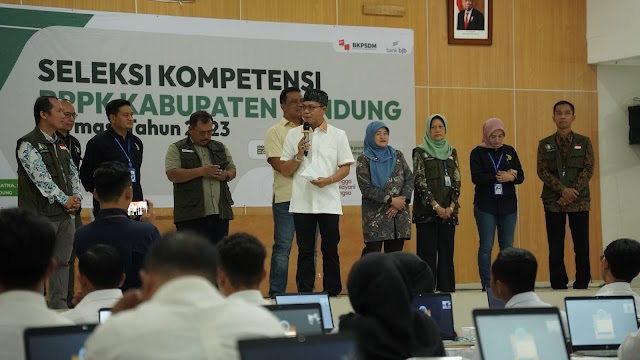 Seleksi Kompetensi PPPK Kabupaten Bandung Di Ikuti 5.370 Orang Peserta