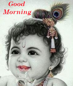 Lord  Krishna Good Morning