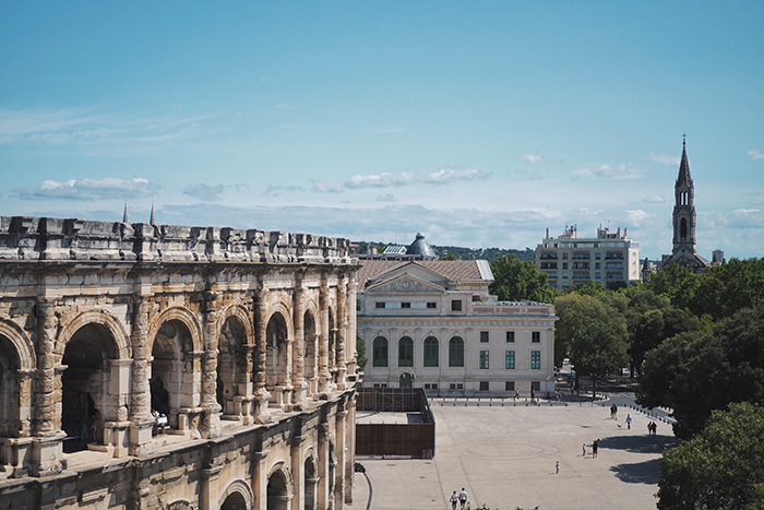 Les arènes de Nîmes