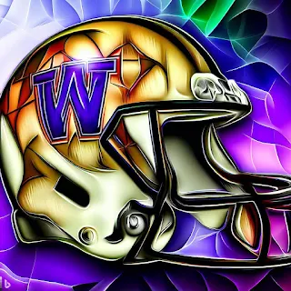 Washington Huskies Concept Football Helmets