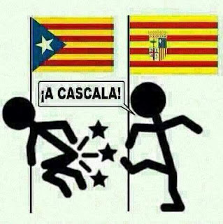 A cascala catalanistes, estelada