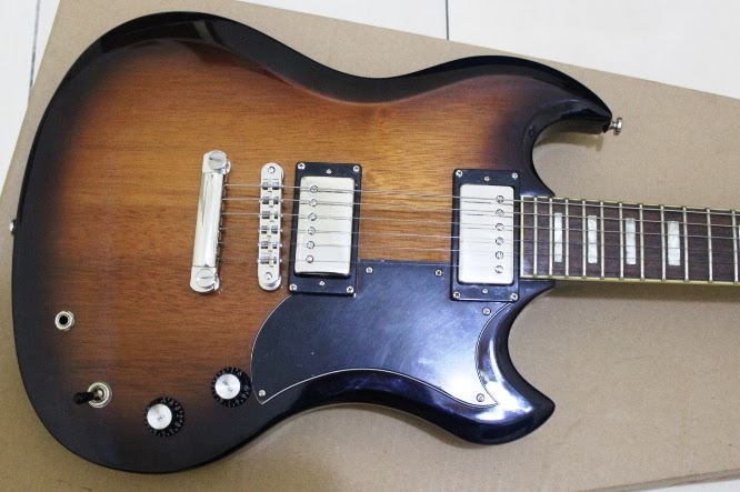 Terasski: Dijual Gitar Elioth GS100 (Sunburst) - Pick Up 