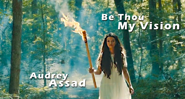 A Screen Capture From The Video:  Audrey Assad — Be Thou My Vision 