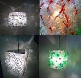 Recycled Plastic Lighting lamps