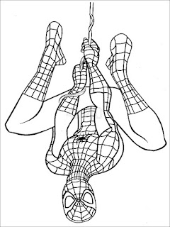 Desenhos do Spiderman para Colorir