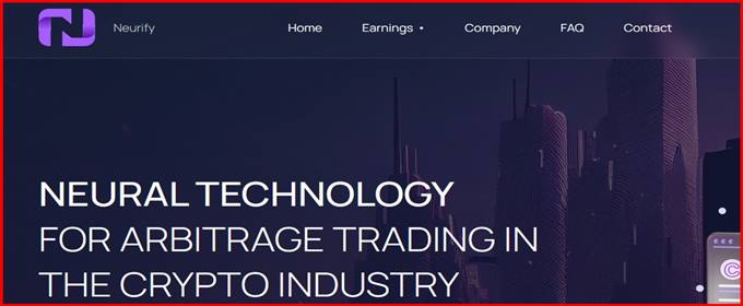 [Мошенники] neurify.tech – Отзывы, развод, лохотрон? Проект Neurify