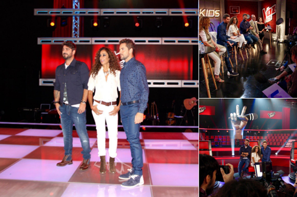 David Bisbal, Rosario Flores, Antonio Orozco, coaches, La Voz Kids 3