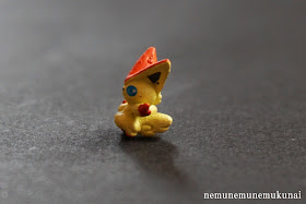 立体ポケモン図鑑のビクティニ 1/40 scale small victini figure