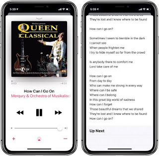 Cara Mencari dan Menampilkan Lirik Lagu di Aplikasi Apple Musik iPhone dan iPad