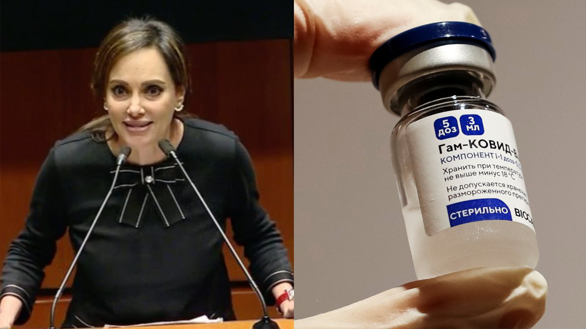 Seré la primera en aplaudir cuando vacuna Sputnik logre aval de UE y FDA: Lilly Téllez