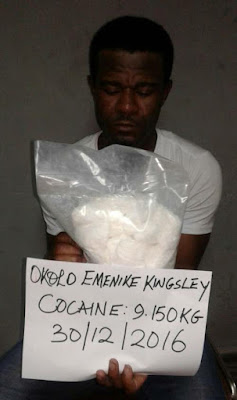 NDLEA Nabbed A 34-Year-Old Man With Cocaine Stuffed In Shoe Soles (PHOTOS)