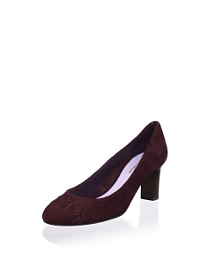 MyHabit: Up to 60% off: Delman Shoes:Marli Pump - Classic silhouette with a woven vamp, chunky stacked heel with walkable height