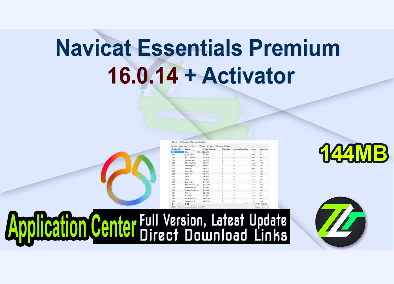 Navicat Essentials Premium 16.0.14 + Activator