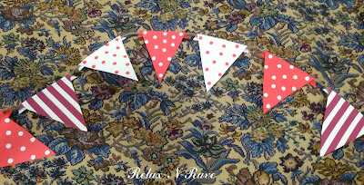 diy christmas pennant banner