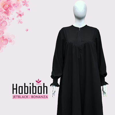 Gamis Jetblack Habibah