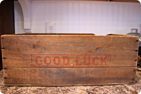 vintage crate
