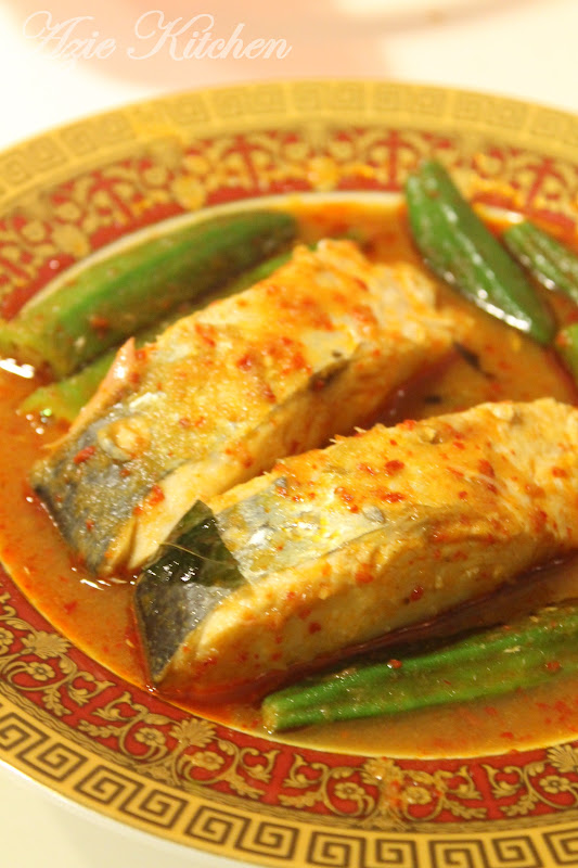 Azie Kitchen: Masak Asam Pedas Ikan Parang
