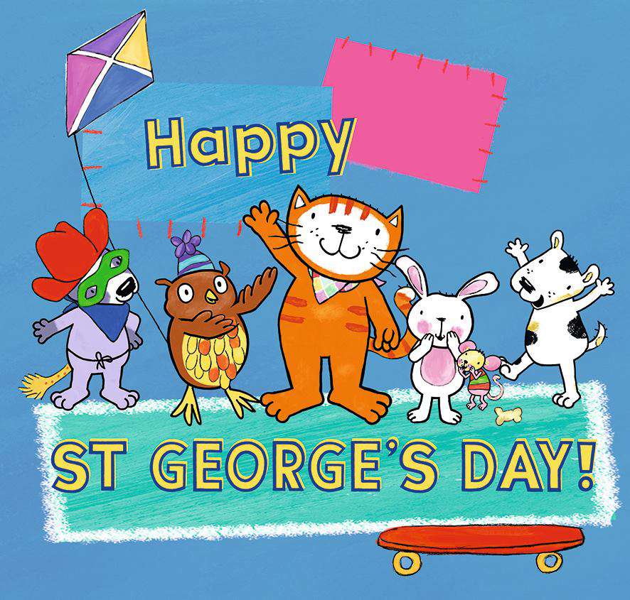 St. George's Day Wishes Unique Image