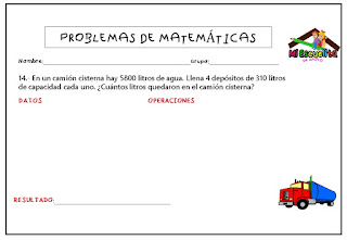 para imprimir ejercicios de matemáticas para tercer grado de primaria pdf