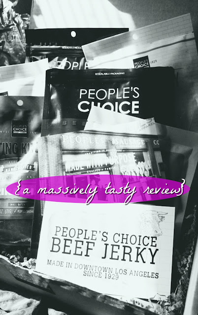 People's Choice Beef Jerky!!! {A massively tasty review}