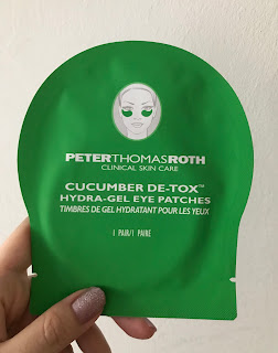 Peter Thomas Roth Cucumber De-Tox Hydra-Gel Eye Patches Front Packaging for 1 piece