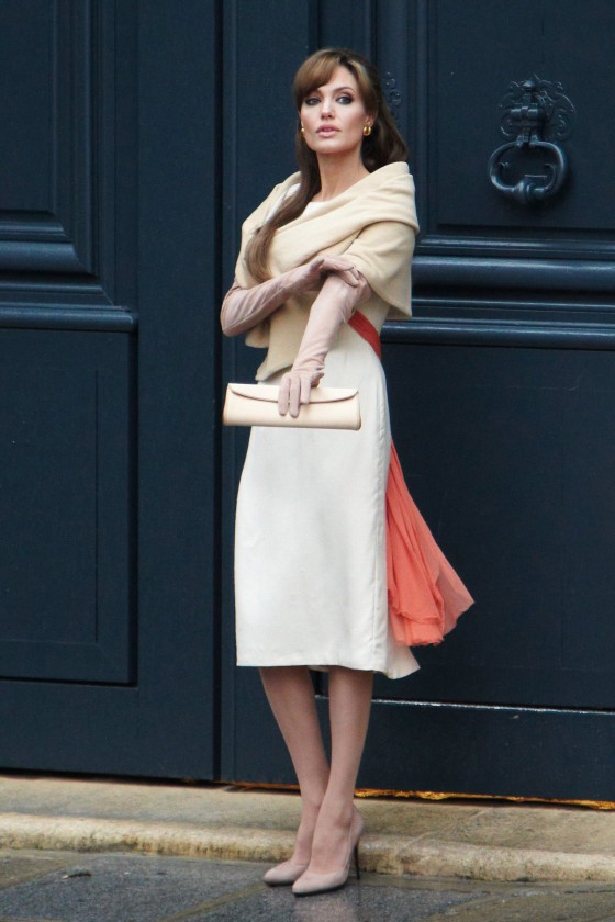As far as the outfits are concerned, Angelina Jolie blew my mind wearing 