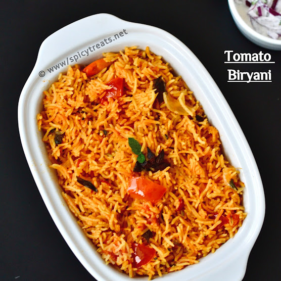 Tomato Biryani Recipe