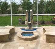  Fountain & Fire pit