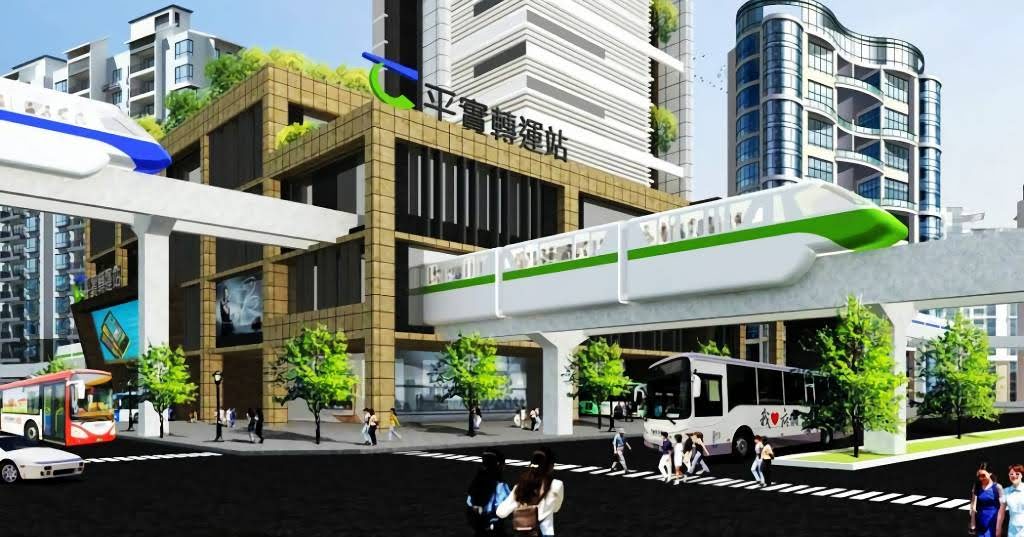 配合都市紋理｜台南捷運確定使用高架單軌系統（Monorail）