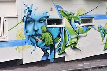  Design Graffiti,  Cool 3D Graffiti, Exterme Cartoon Graffiti, Murals graffiti 