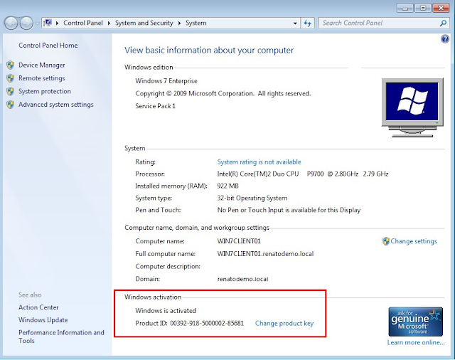 How to Activate Windows 7 Professional without Product Key