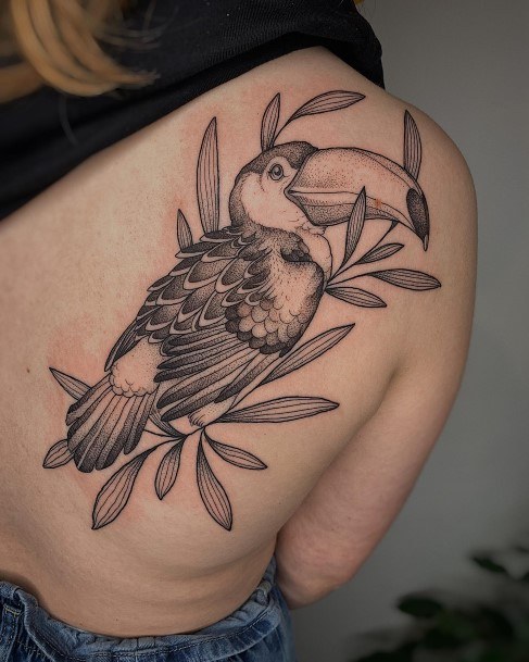 50 tatuagens de tucanos para mulheres