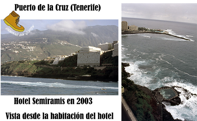 Hotel Semiramis en Puerto de la Cruz de Tenerife en el año 2003