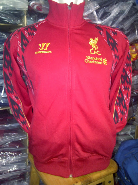 Jaket Grade OriLiverpool Training Red 2013-2014