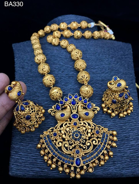 Long Haram One Gram Gold Jewellery