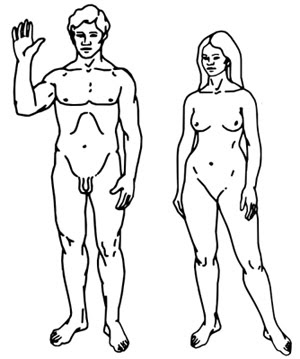 Bringing nudity to the cosmos