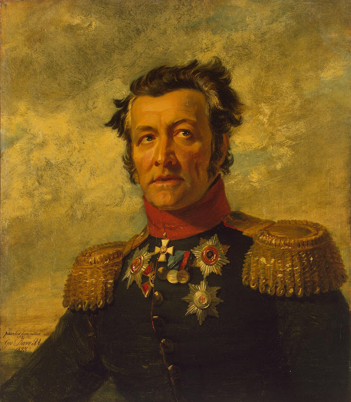 Portrait of Grigory M. Berg by George Dawe - History, Portrait Paintings from Hermitage Museum