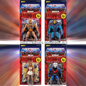 Masters Of The Universe Vintage He-Man, She-ra, Skeletor ed Hordak della Super 7