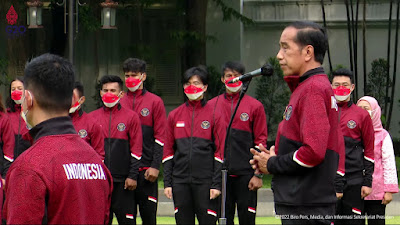 Jokowi Akan Berikan Bonus Kepada Pelatih dan Atlet SEA Games 2021 Vietnam