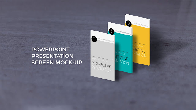 App Screen Mock-ups in Best Powerpoint Templates Slide 3